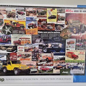 Eurographics Puzzle: Jeep Advertising Collection 1000 pieces